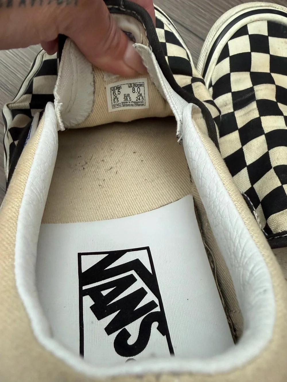 Vans classic slip